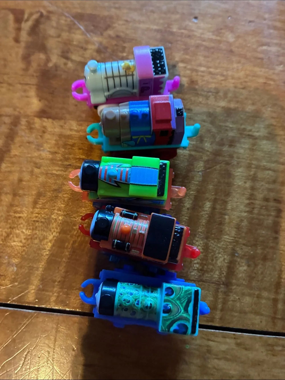 Thomas & Friends Mini Character Trains in Red, Green, Blue, Purple & Pink
